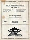 Milwaukee Live Stock Exchange, Mann Bros., National Food Stores, Walworth County 1955c